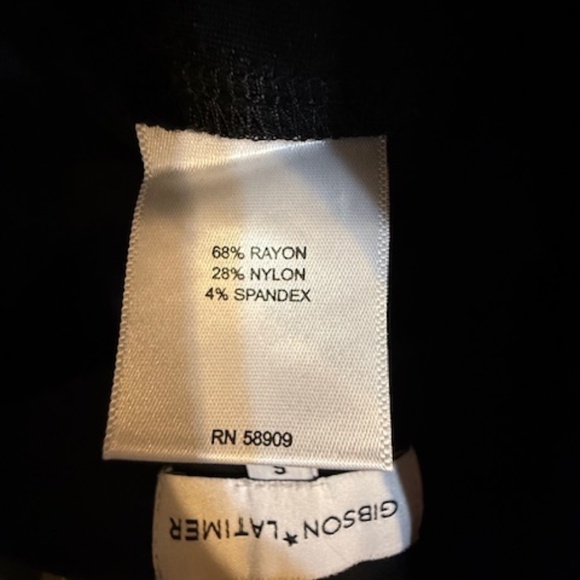 Black pants with front slits - Picture 7 of 7